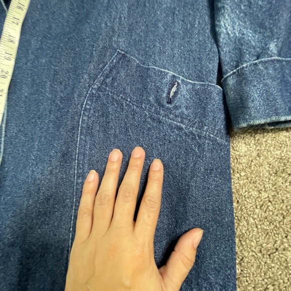 Vintage OshKosh B'gosh Dark Blue Jean Jacket - Picture 12 of 12